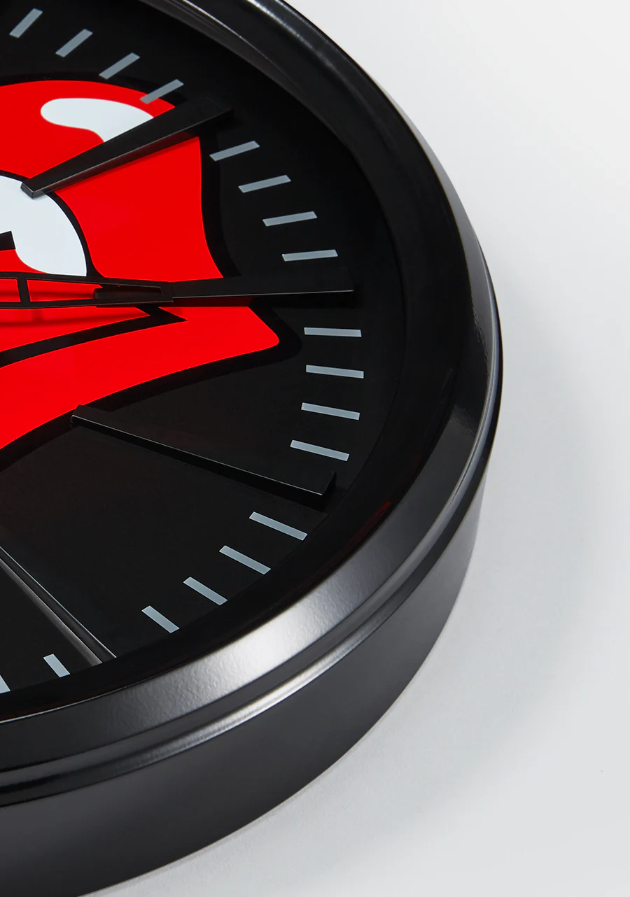 Rolling Stones Sentry Wall Clock - Black / Black - Image 3