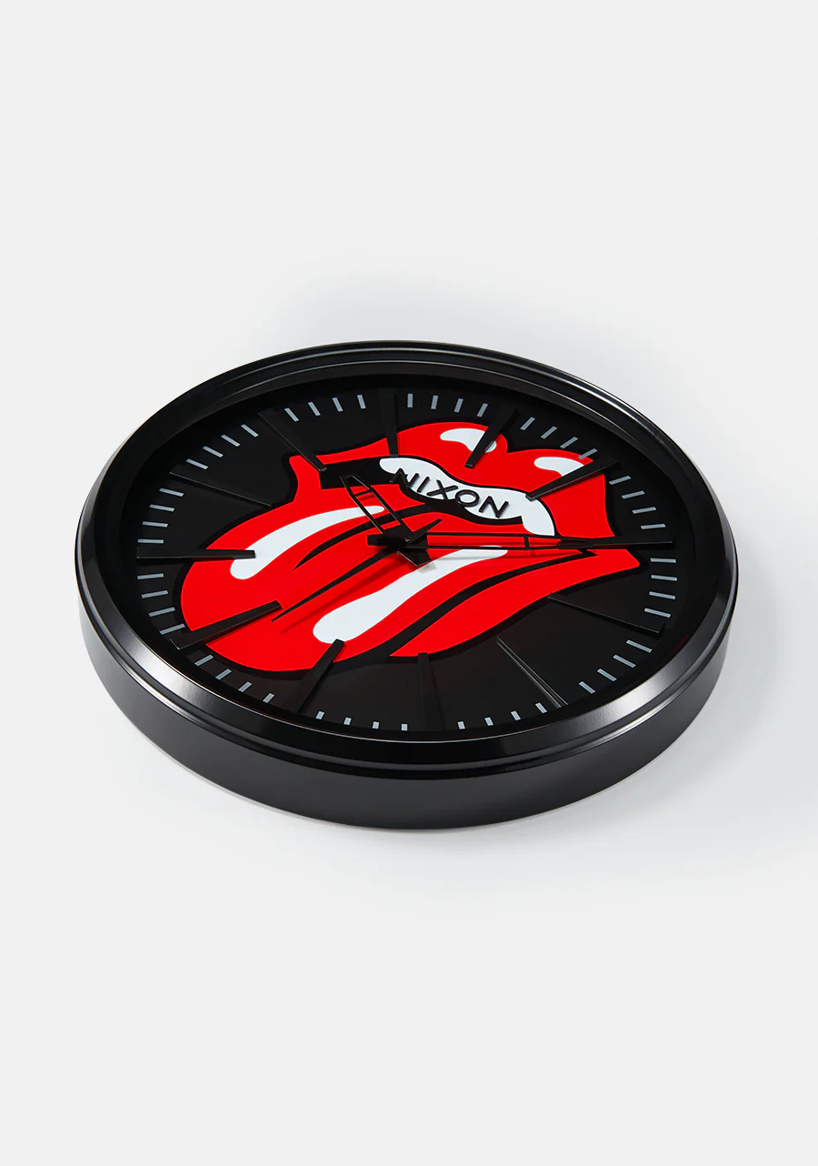 Rolling Stones Sentry Wall Clock - Black / Black - Image 4