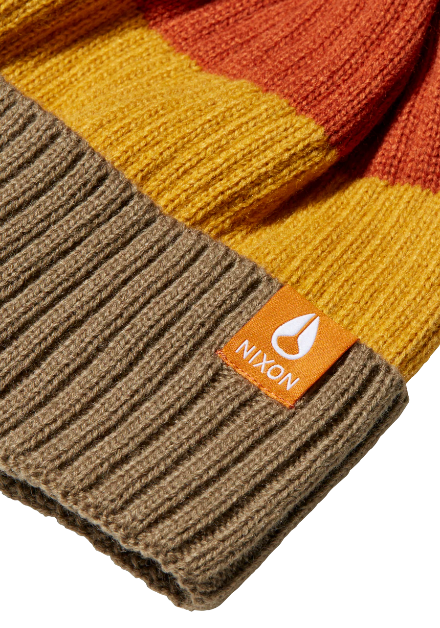 Schrader Pom Beanie - Vintage Orange Multi - Image 2