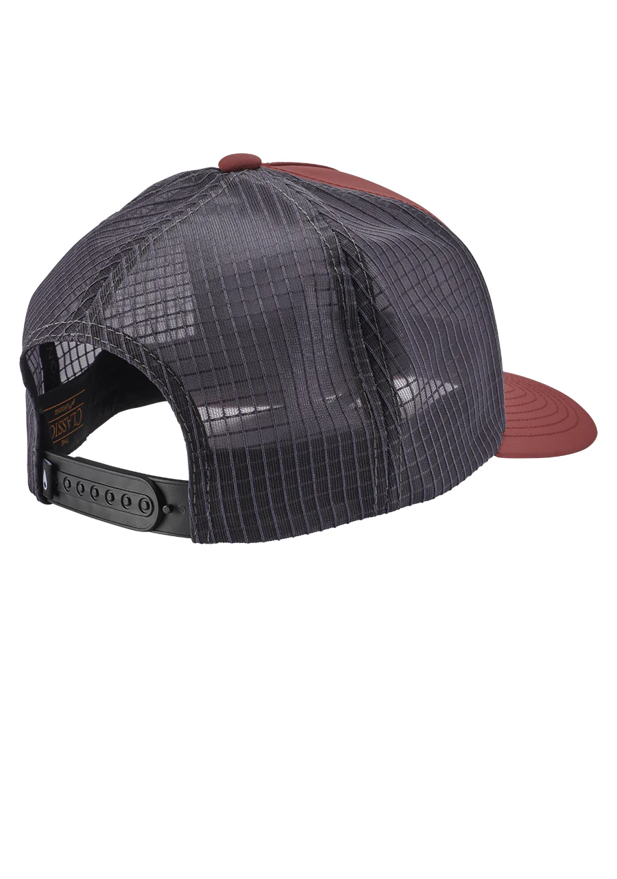 Searchin Trucker - Burgundy / Gray - Image 2