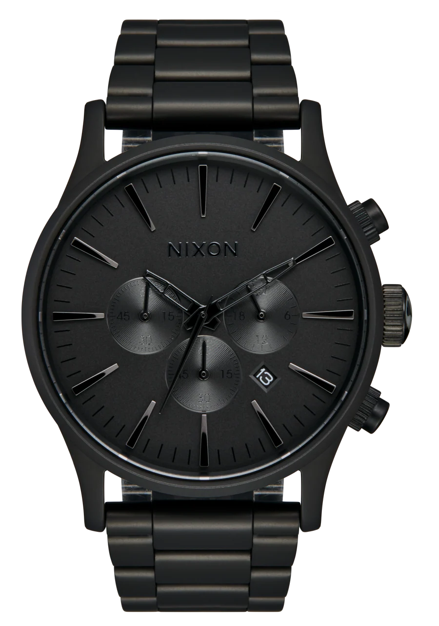Sentry Chrono - All Matte Black/Polished Black