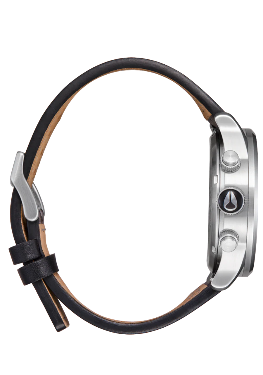 Sentry Chrono Leather - Chrome / Cloud Sunray / Black - Image 3