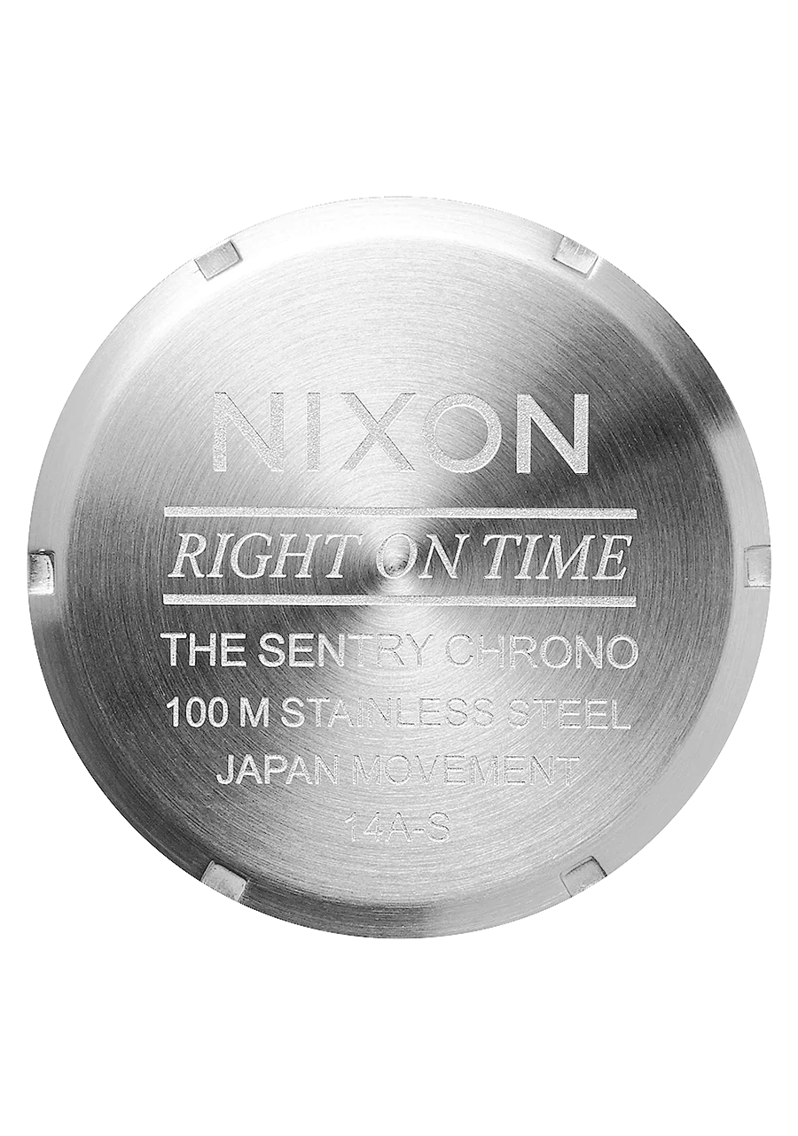 Sentry Chrono Leather - Chrome / Cloud Sunray / Black - Image 5