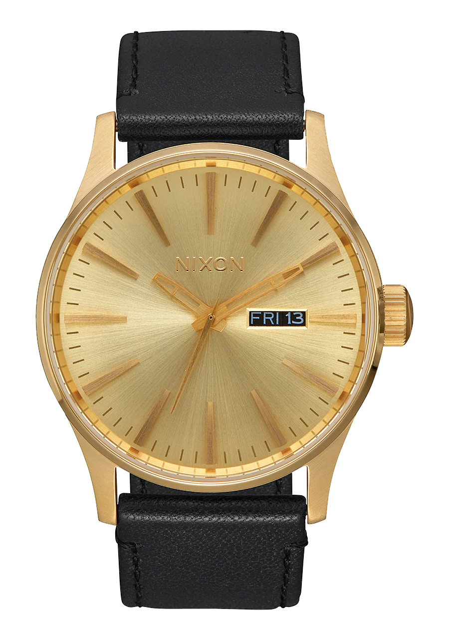 Sentry Leather - All Gold / Black