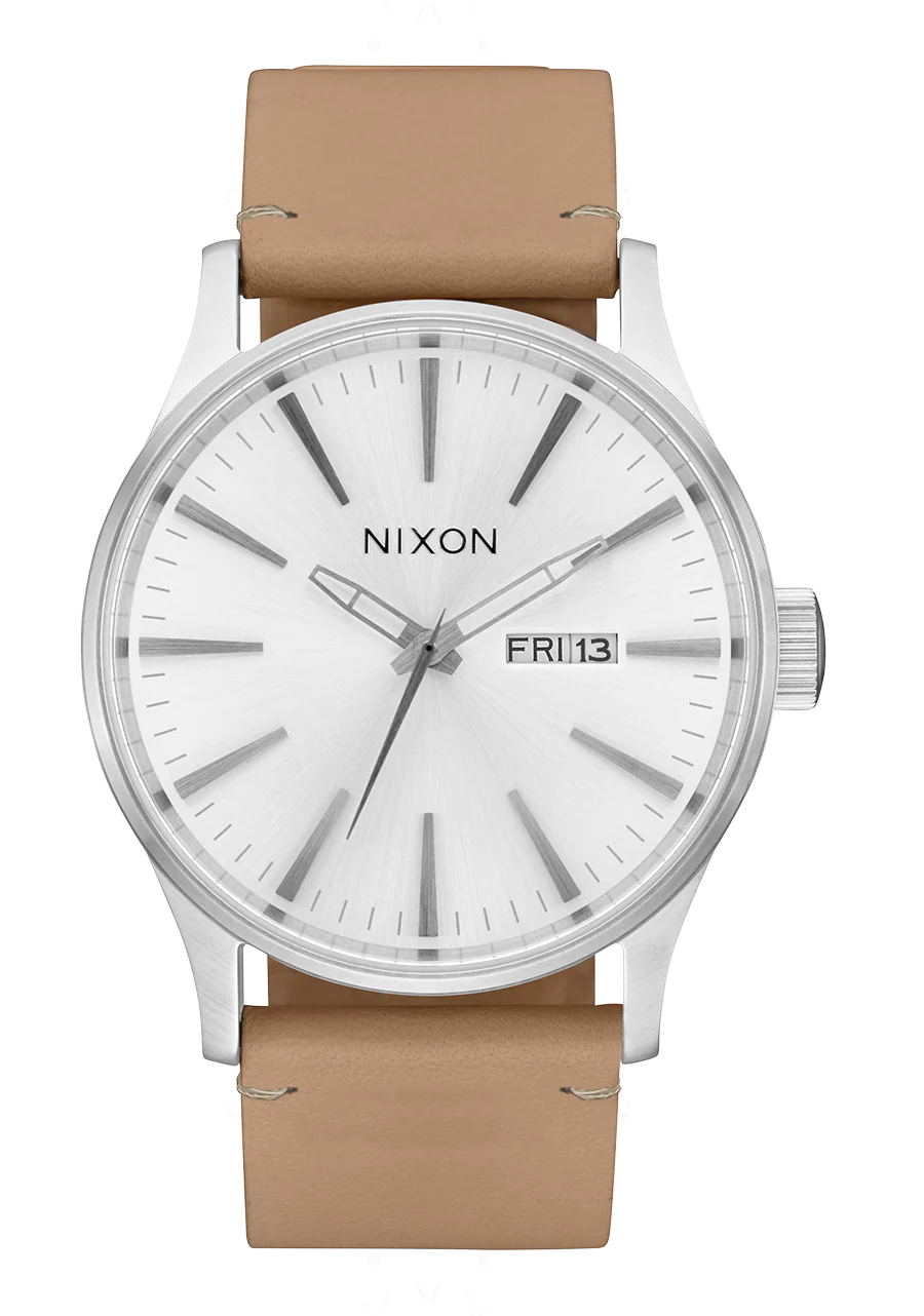 Sentry Leather - All Silver / Tan
