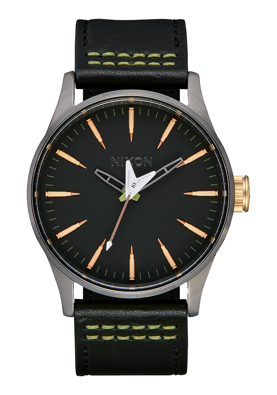 Sentry Leather - Black / Seek & Destroy