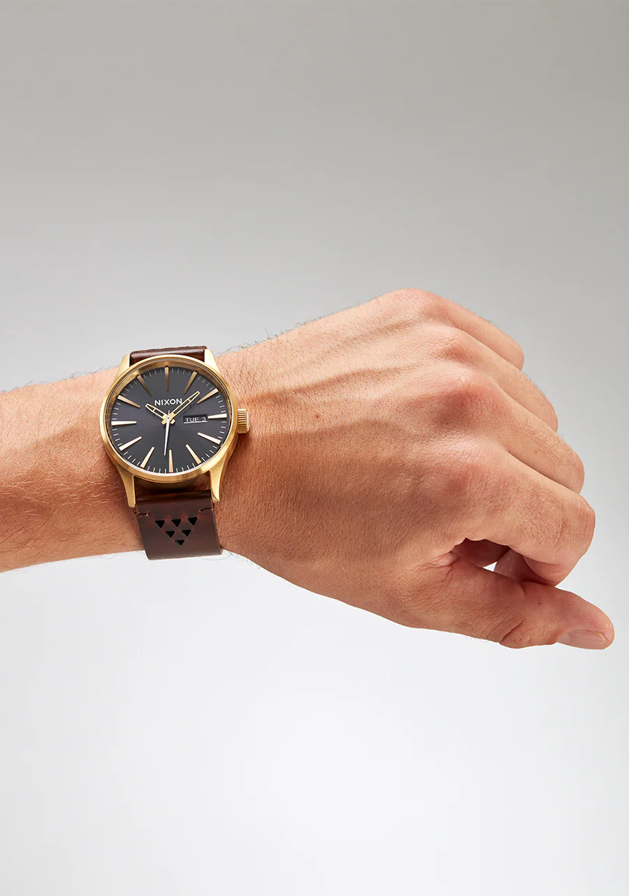 Sentry Leather - Gold / Indigo / Brown - Image 5
