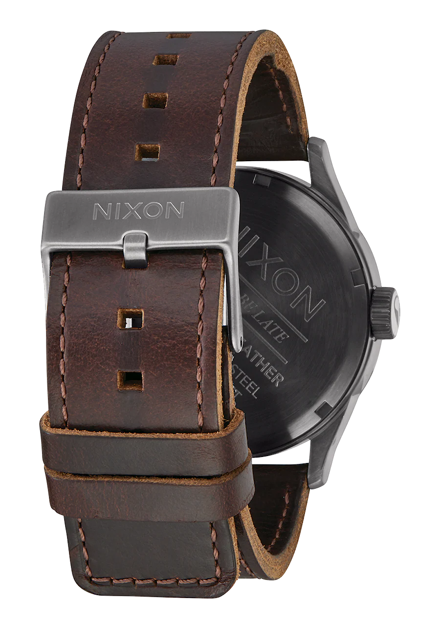 Sentry Leather - Gunmetal / Black / Dark Brown - Image 3