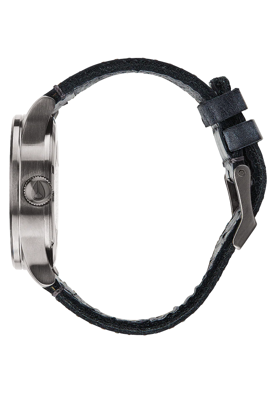 Sentry Leather - Gunmetal / Navy - Image 2