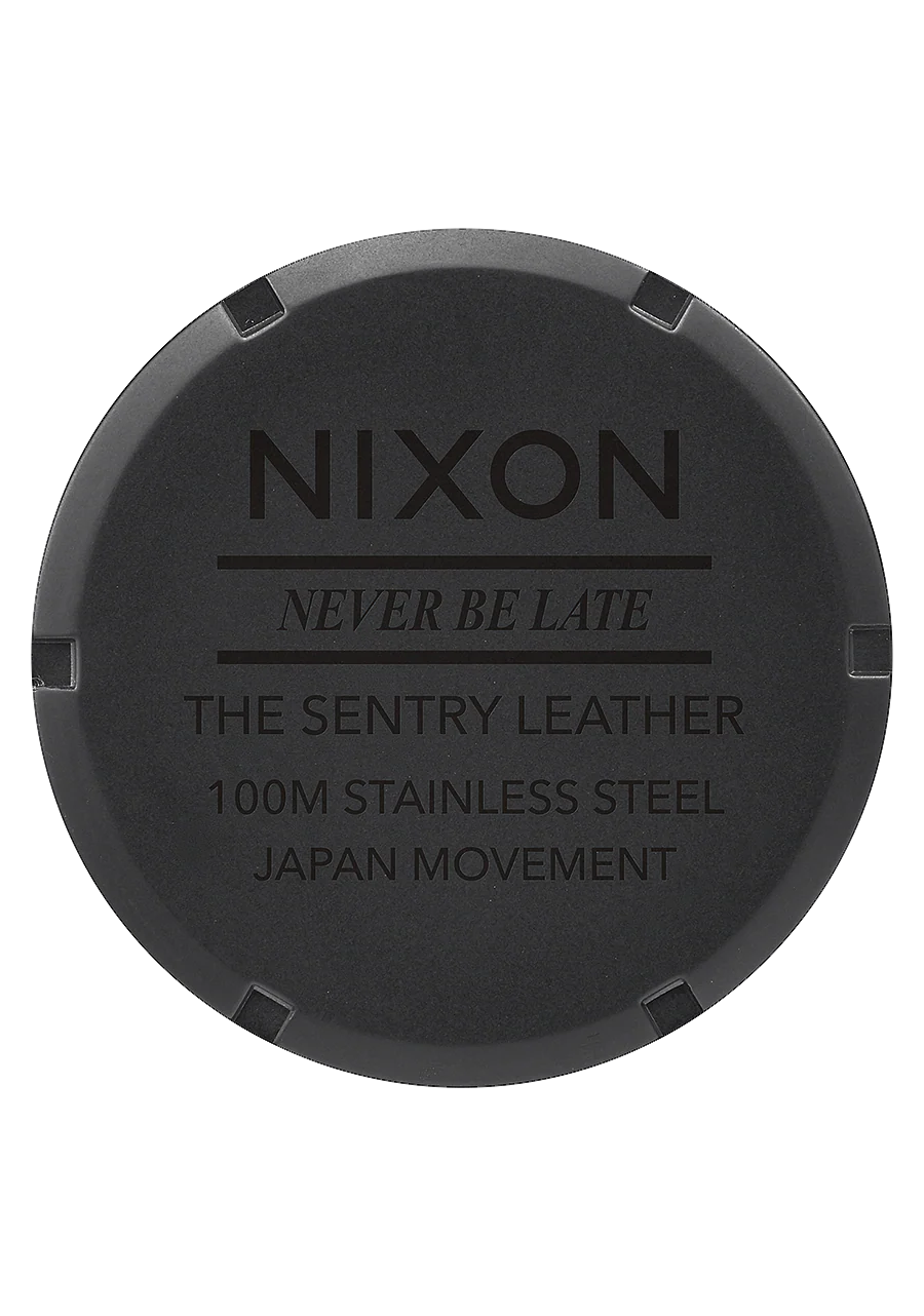 Sentry Leather - Matte Black / Gold - Image 4