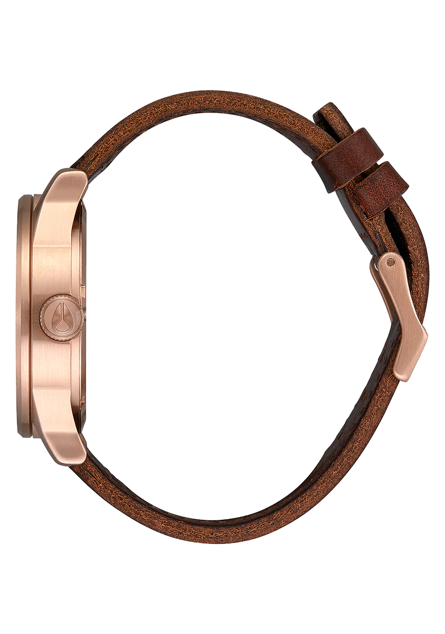 Sentry Leather - Rose Gold / Navy / Brown - Image 2