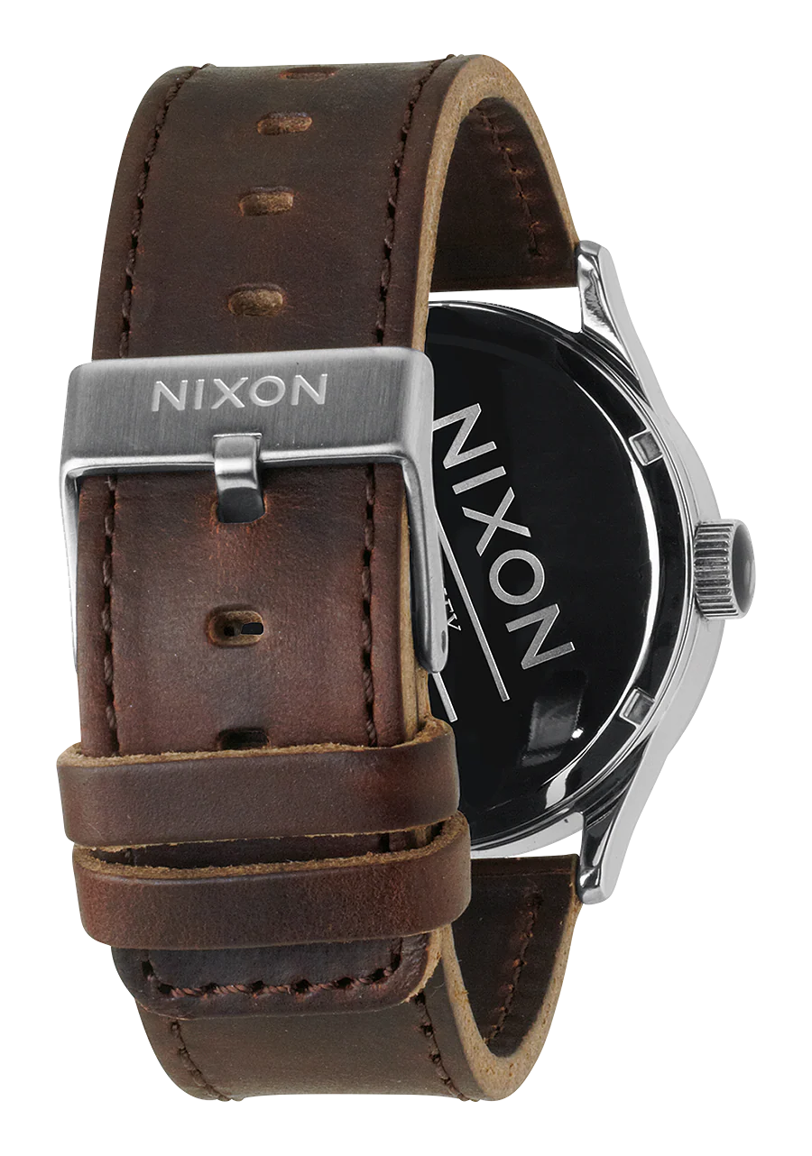 Sentry Leather - Silver / Brown - Image 3
