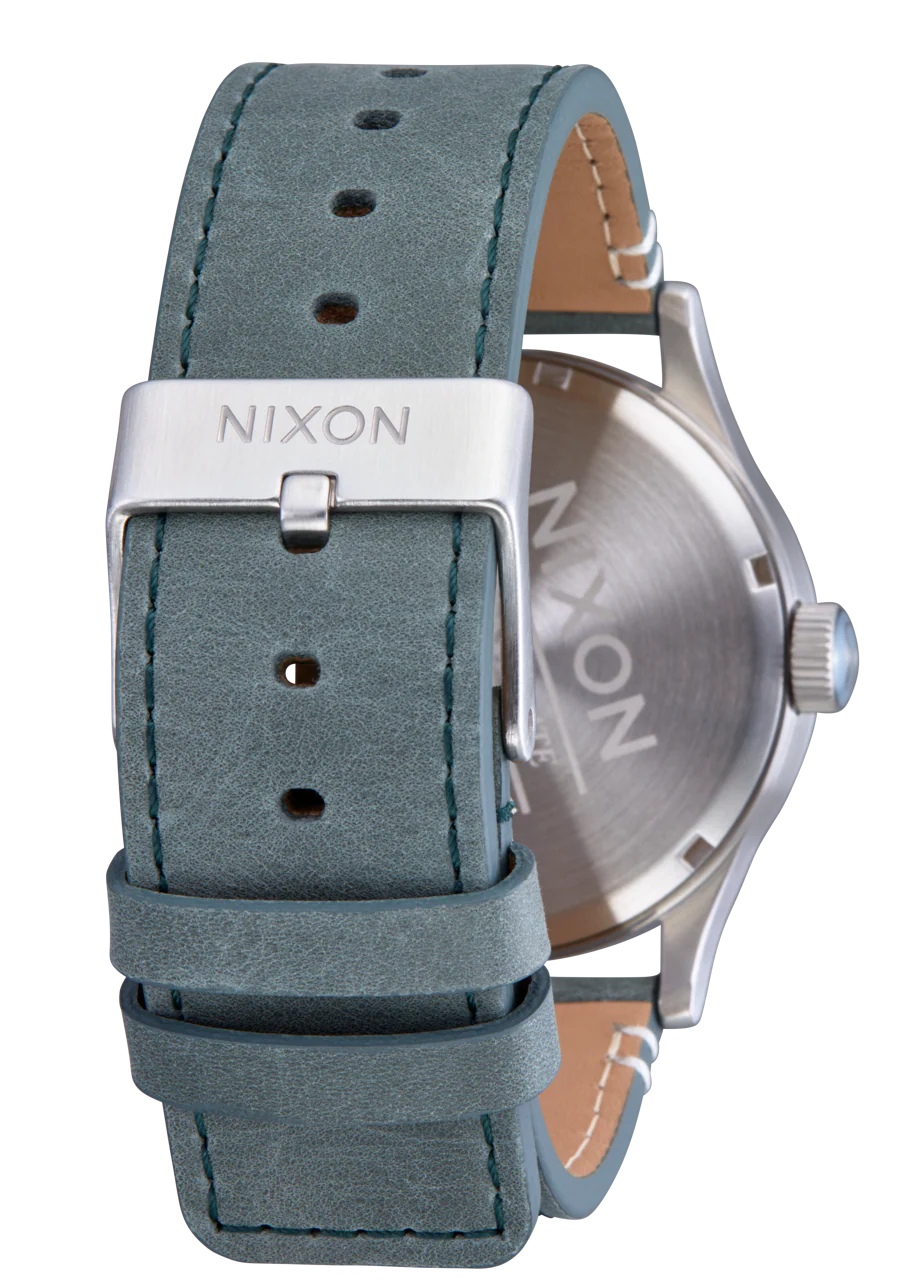 Sentry Leather - Silver /Dusty Blue / Dk Forest - Image 4