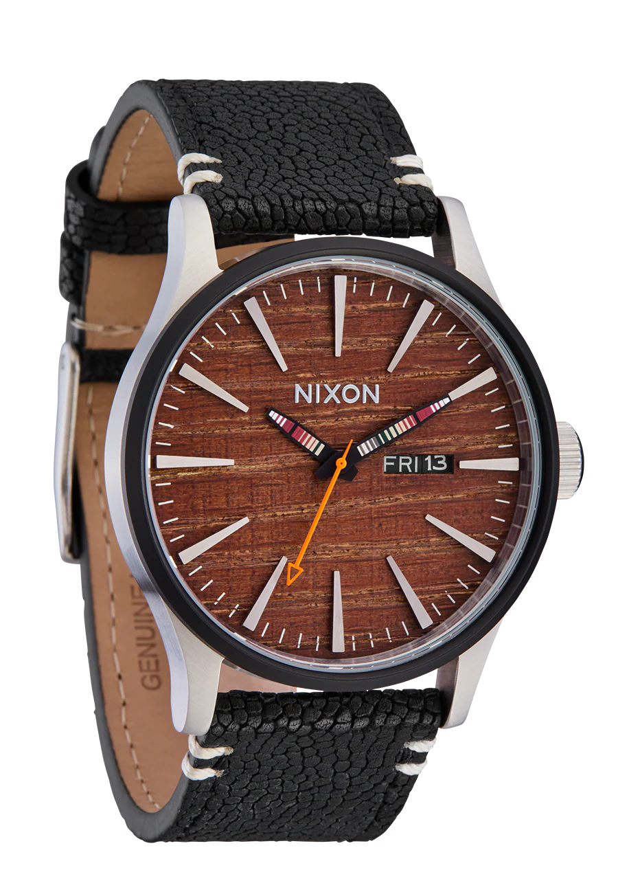 Sentry Leather - Silver / Rosewood / Black - Image 2
