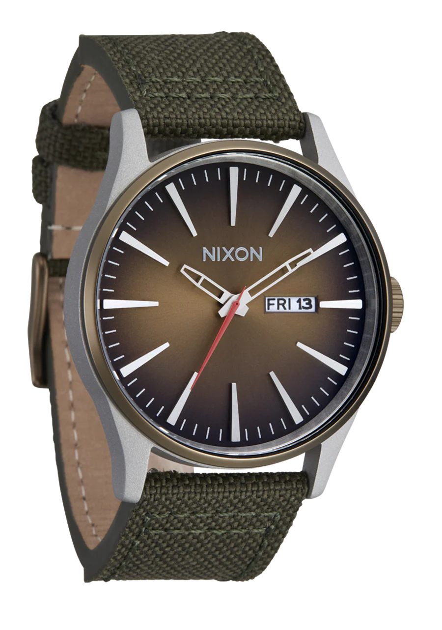 Sentry Nylon - Silver / Lt Brown / Forest - Image 2