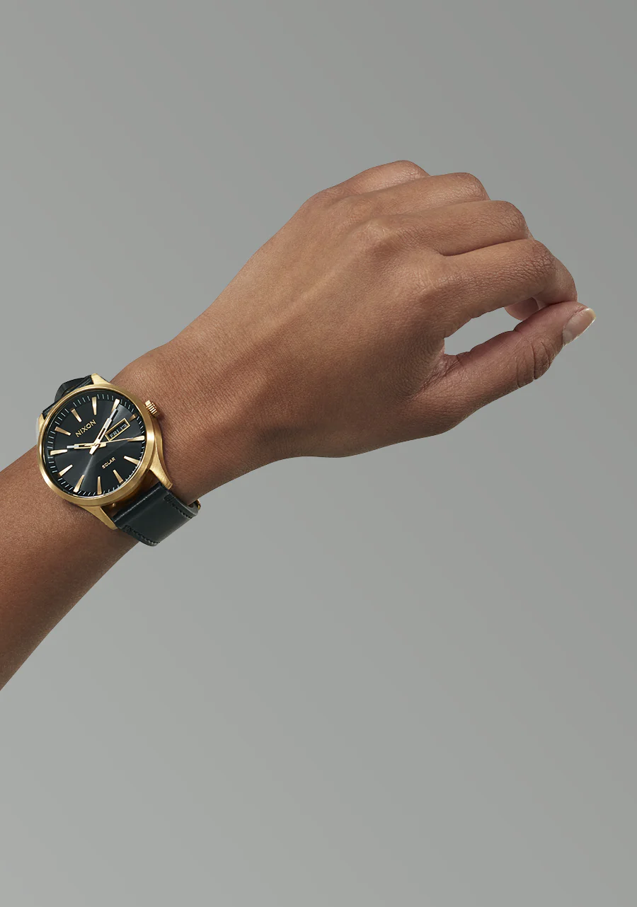 Sentry Solar Leather - All Gold / Black - Image 6