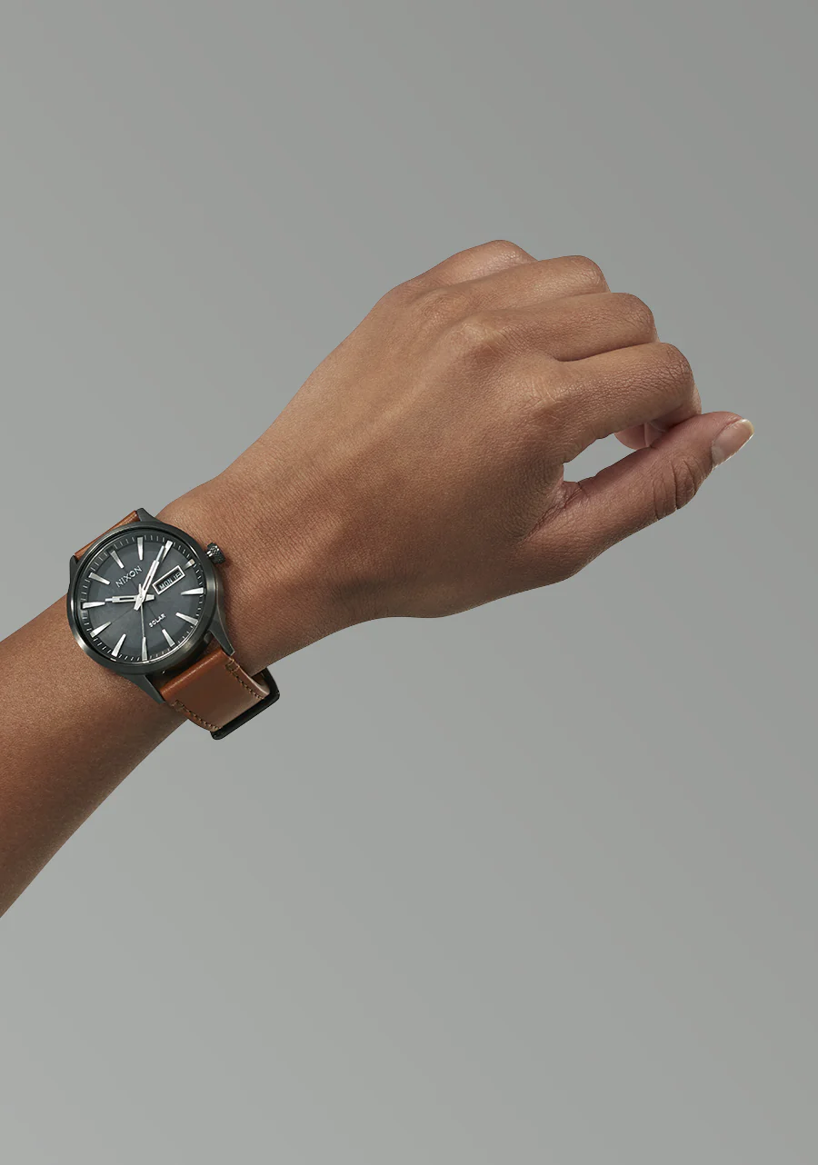 Sentry Solar Leather - Gunmetal - Image 6