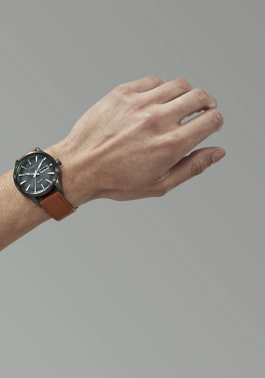 Sentry Solar Leather - Gunmetal - Image 7