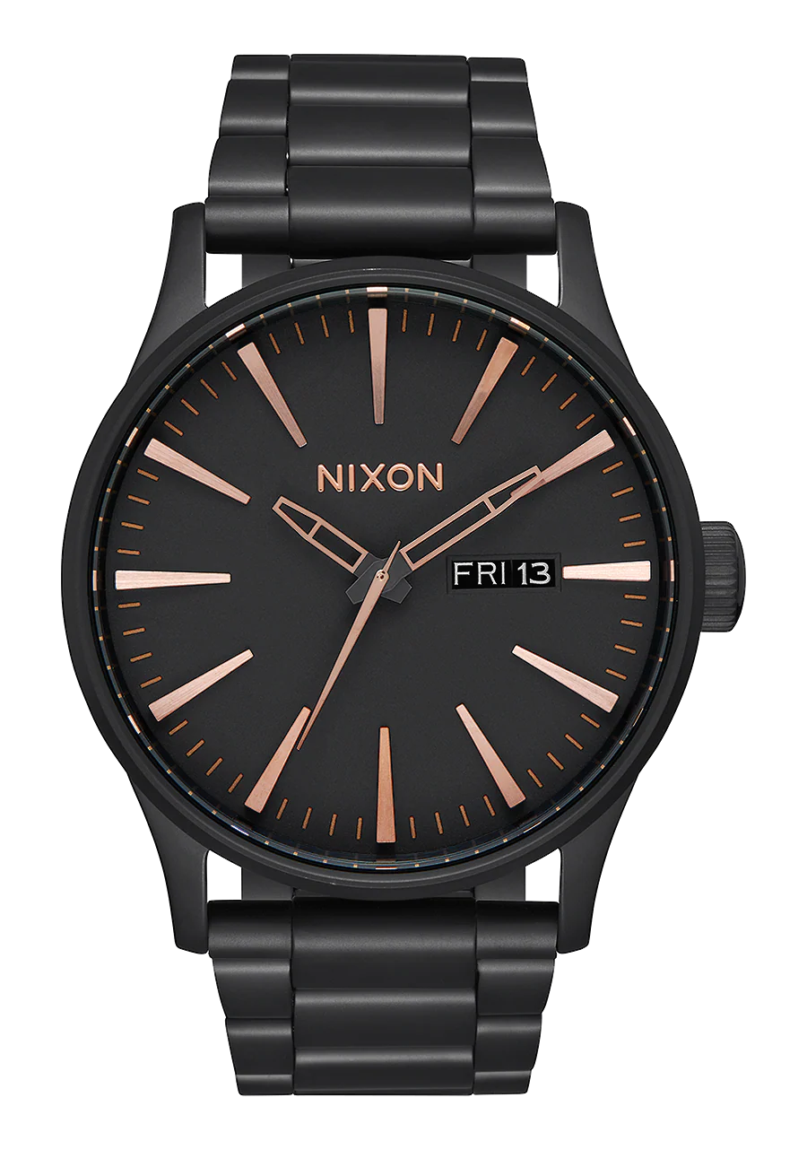 Sentry Stainless Steel - All Black / Rose Gold