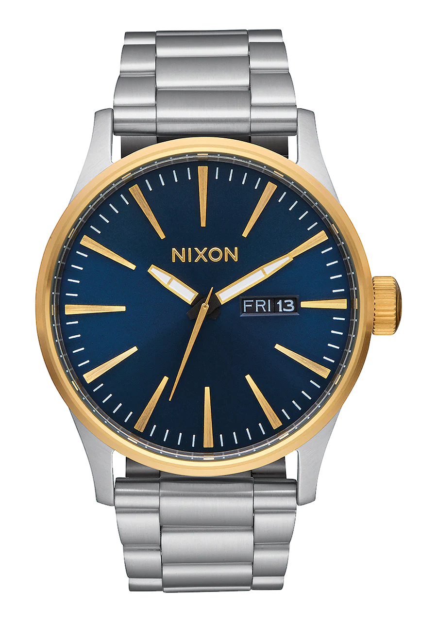 Sentry Stainless Steel - Gold / Blue Sunray