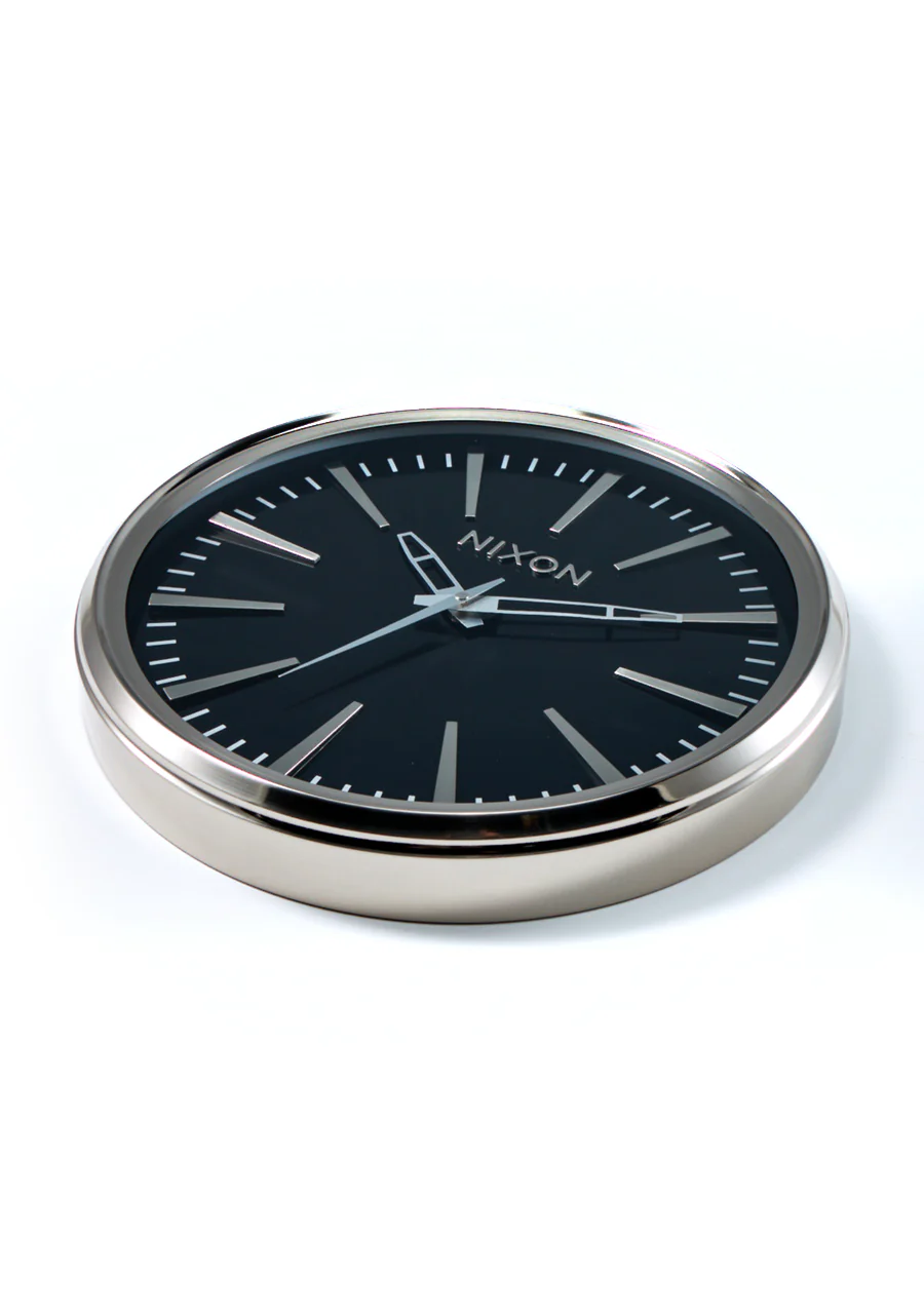 Sentry Wall Clock - Black - Image 4