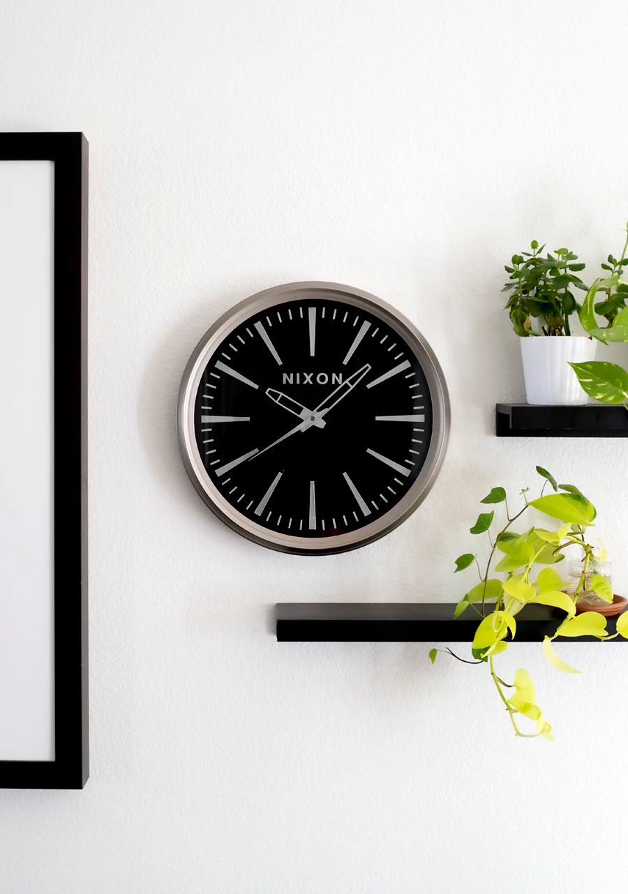 Sentry Wall Clock - Black - Image 5