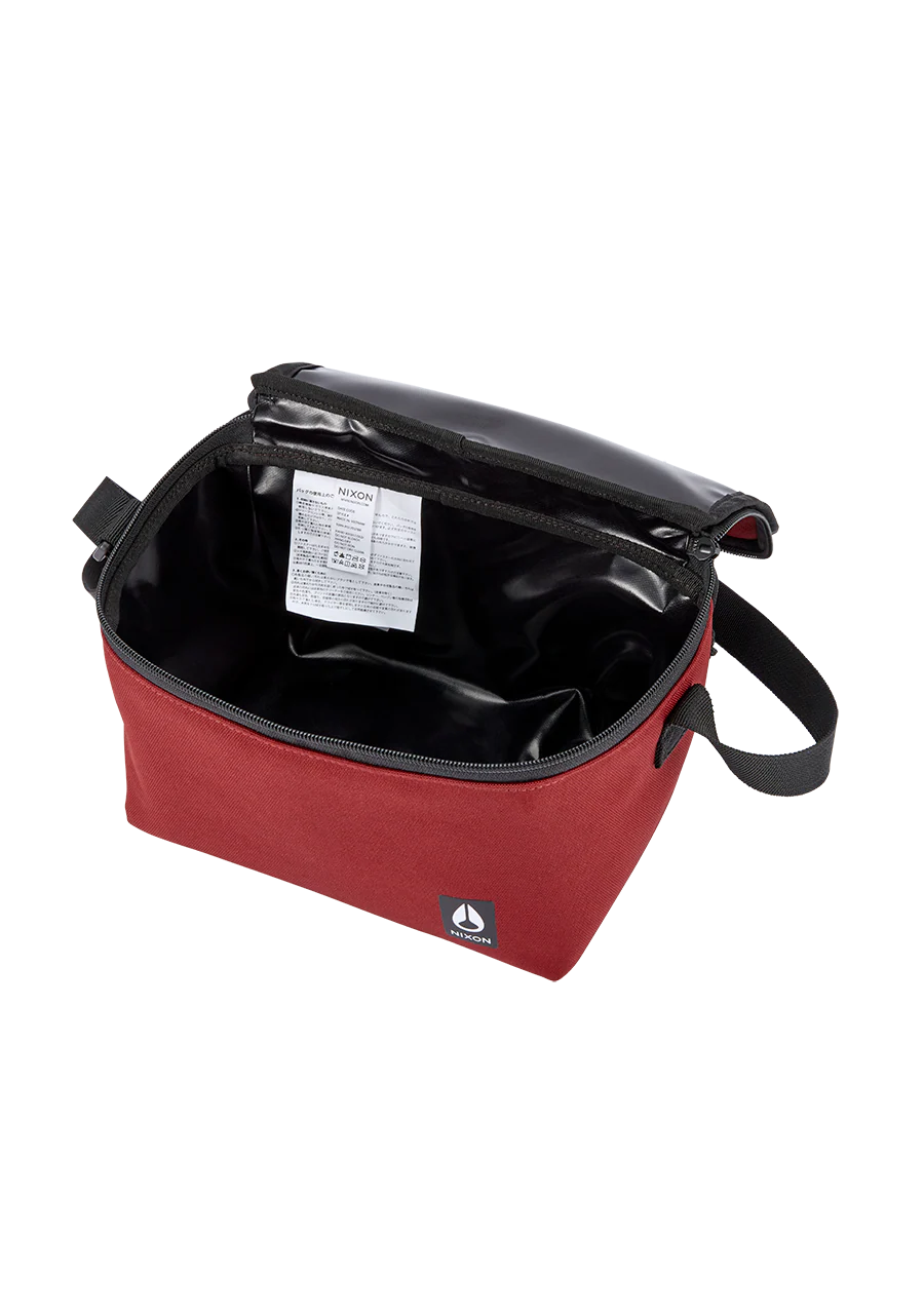 Siesta Cooler Bag - Maroon - Image 3