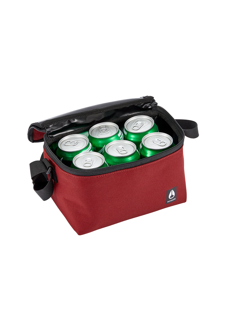 Siesta Cooler Bag - Maroon - Image 4