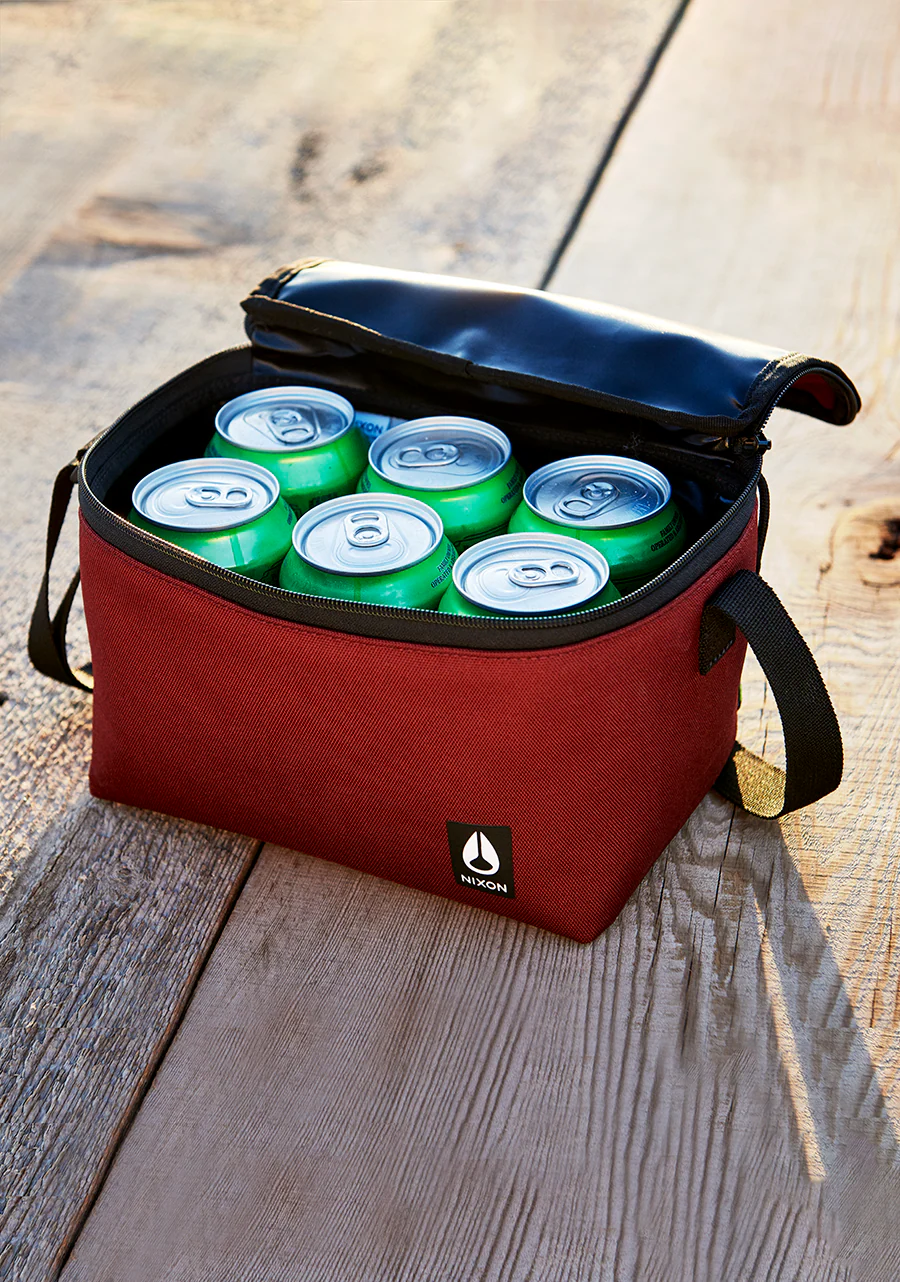 Siesta Cooler Bag - Maroon - Image 5
