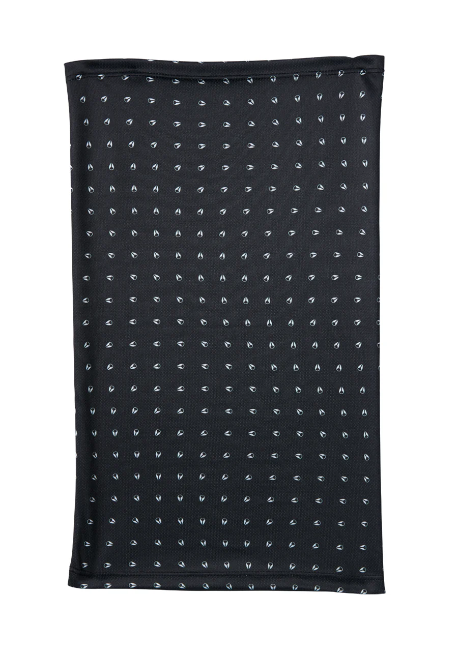 Silo Neck Gaiter - Black / White - Image 2