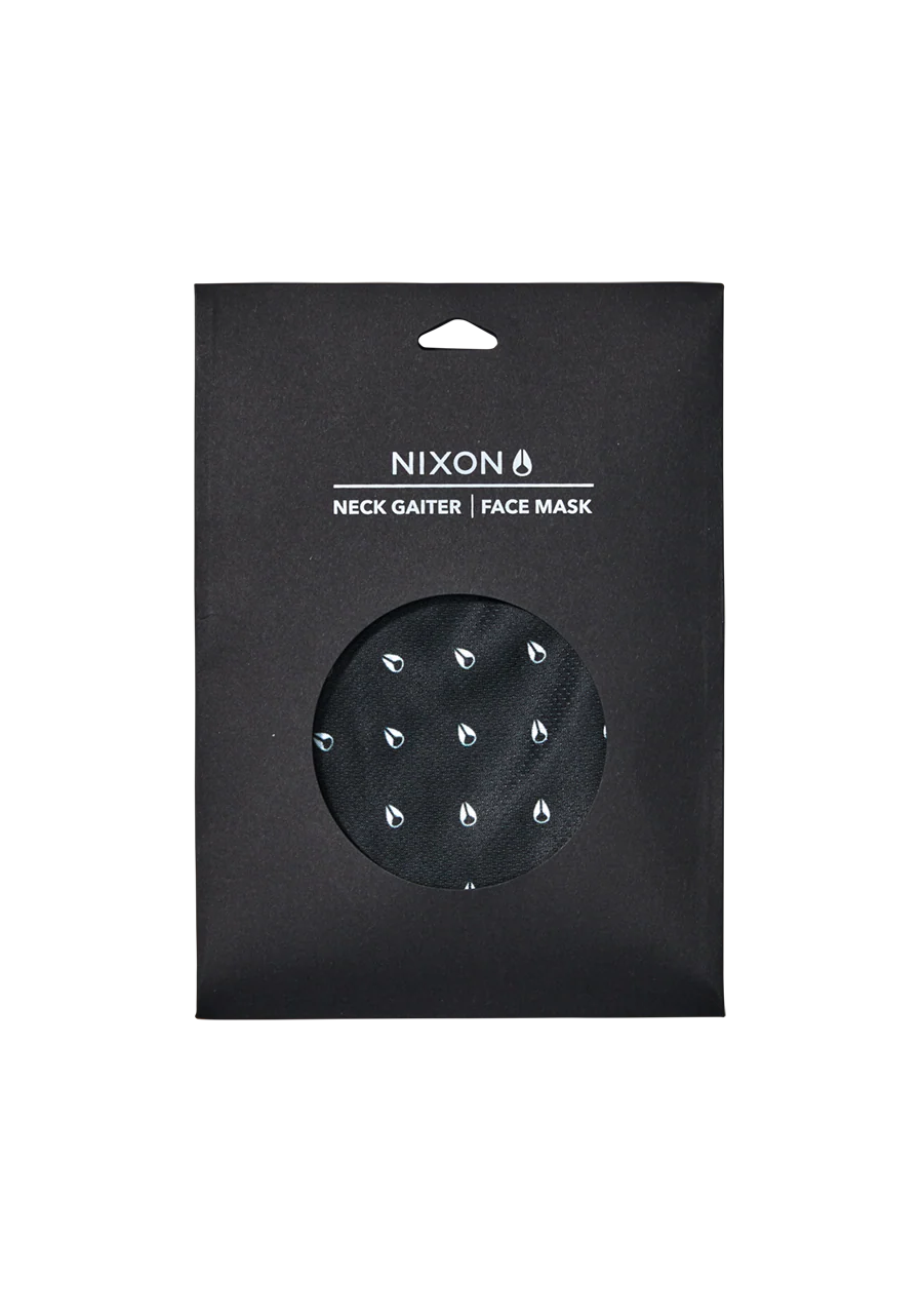 Silo Neck Gaiter - Black / White - Image 4