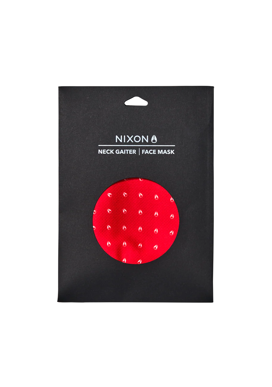 Silo Neck Gaiter - Red / White - Image 4