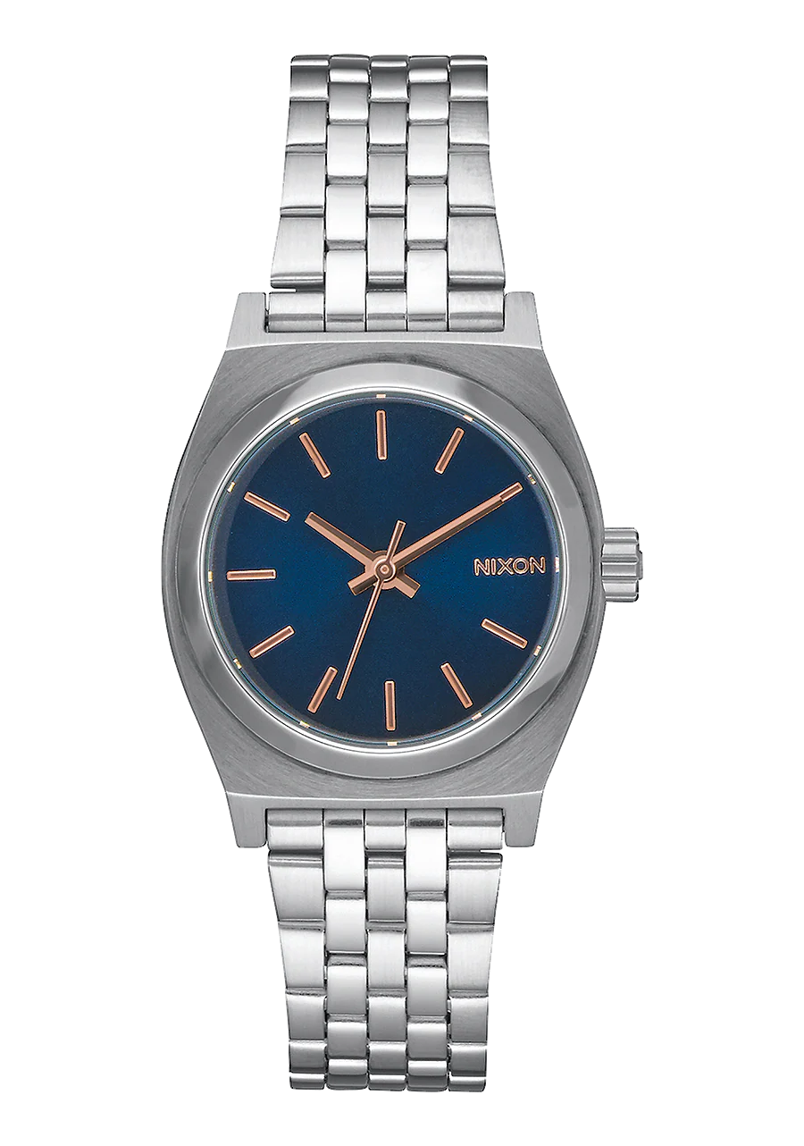 Small Time Teller - Navy / Rose Gold