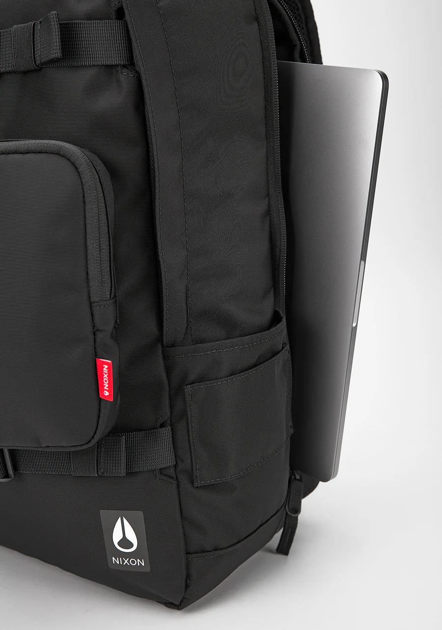 Smith Backpack - All Black Nylon - Image 4