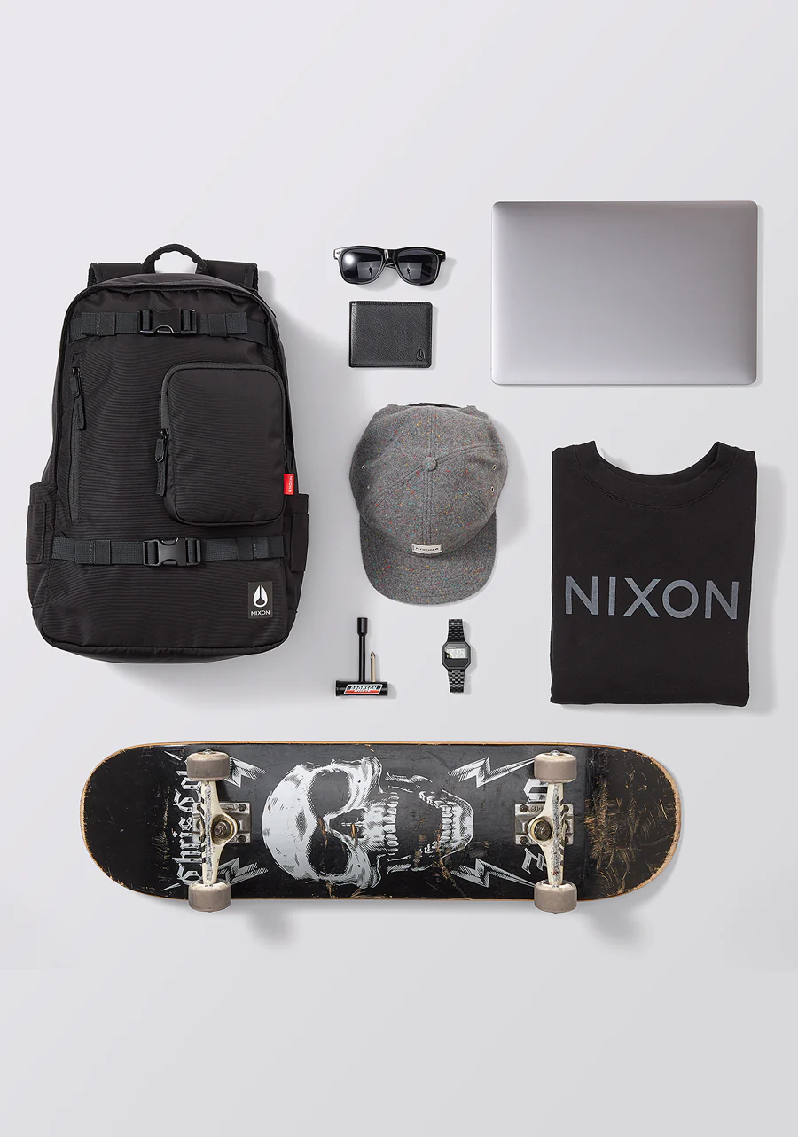 Smith Backpack - All Black Nylon - Image 6