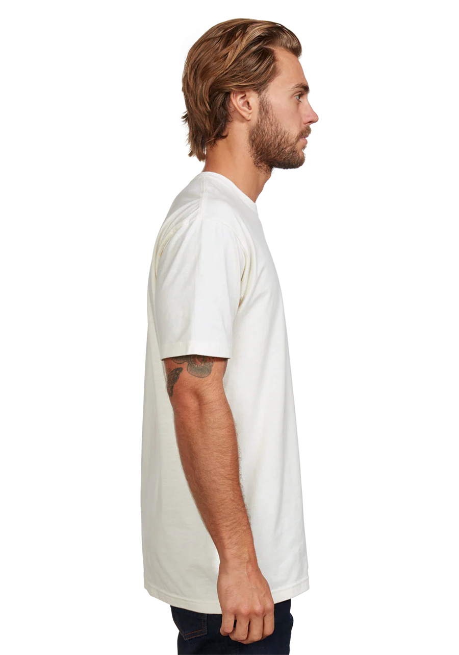 Sparrow Repreve® T-Shirt - Natural / Red - Image 4