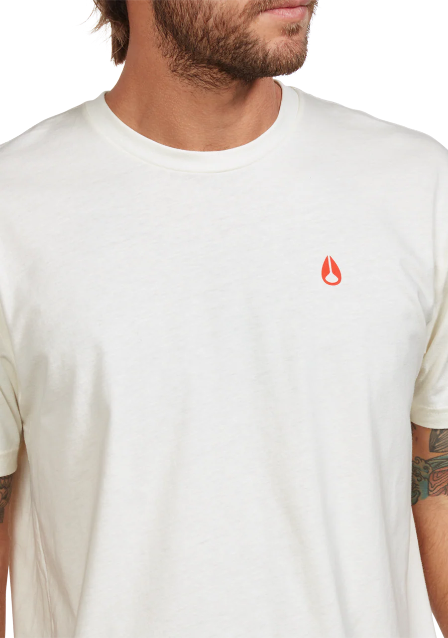 Sparrow Repreve® T-Shirt - Natural / Red - Image 6