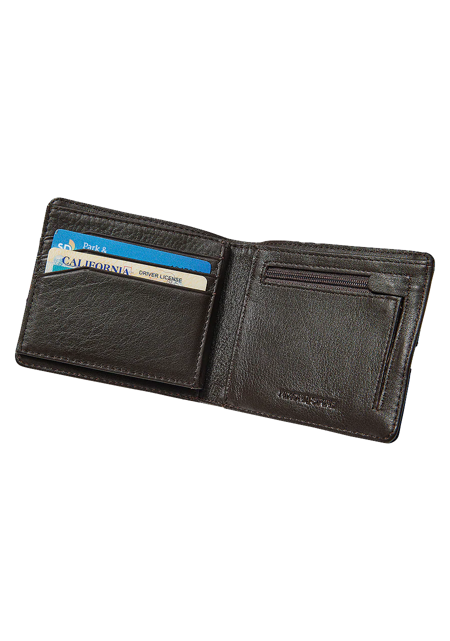 Spire II Bi-Fold Wallet - Brown - Image 3