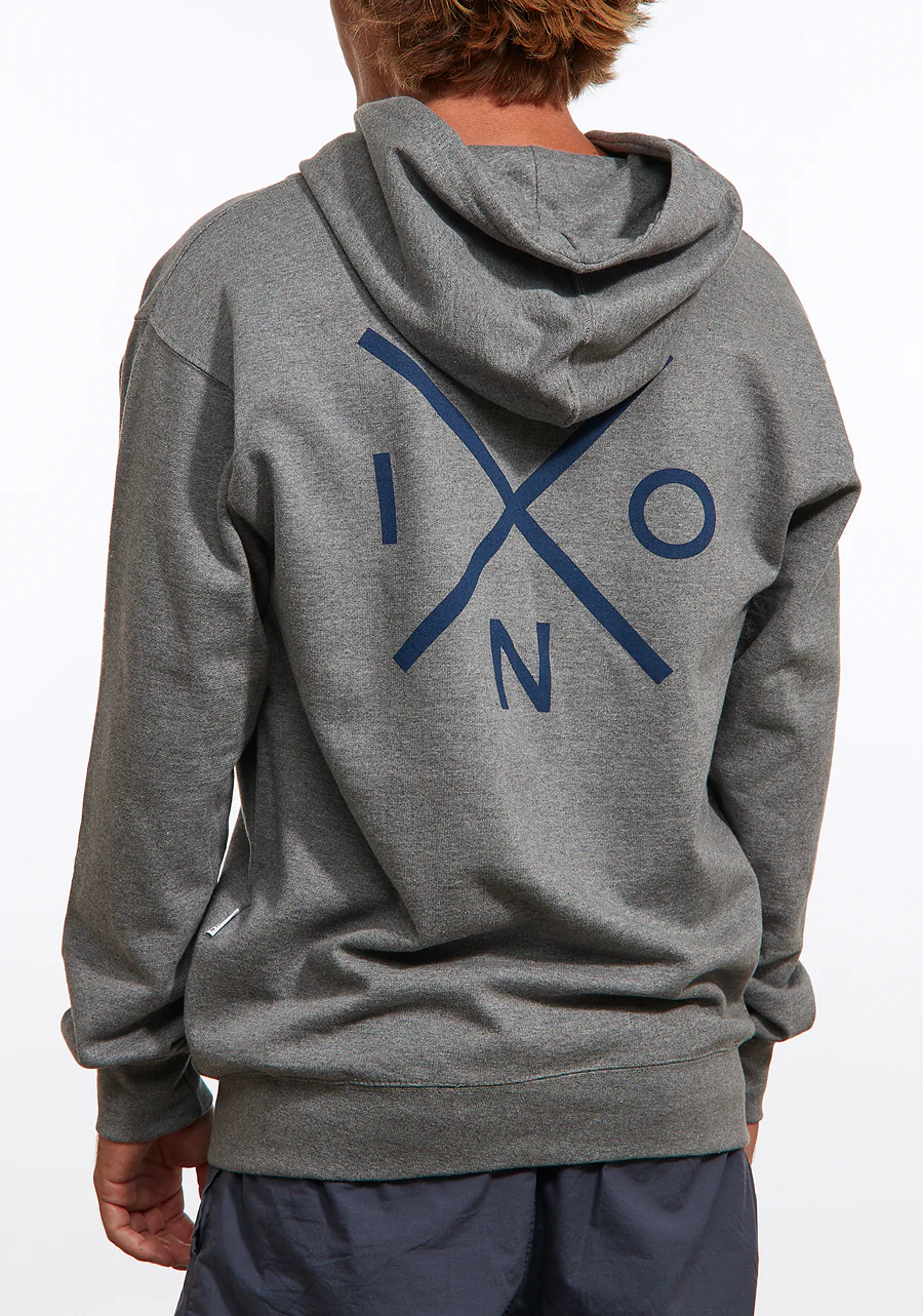 Spot Full Zip Hoodie - Dark Heather Gray - Image 3