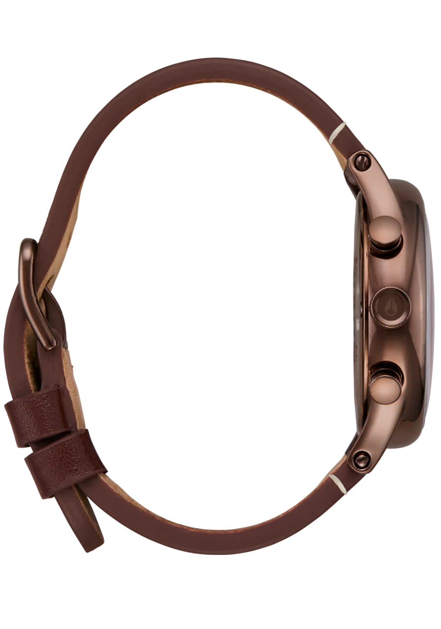 Station Chrono Leather - Chocolate / Cappuccino / Brown - Image 3
