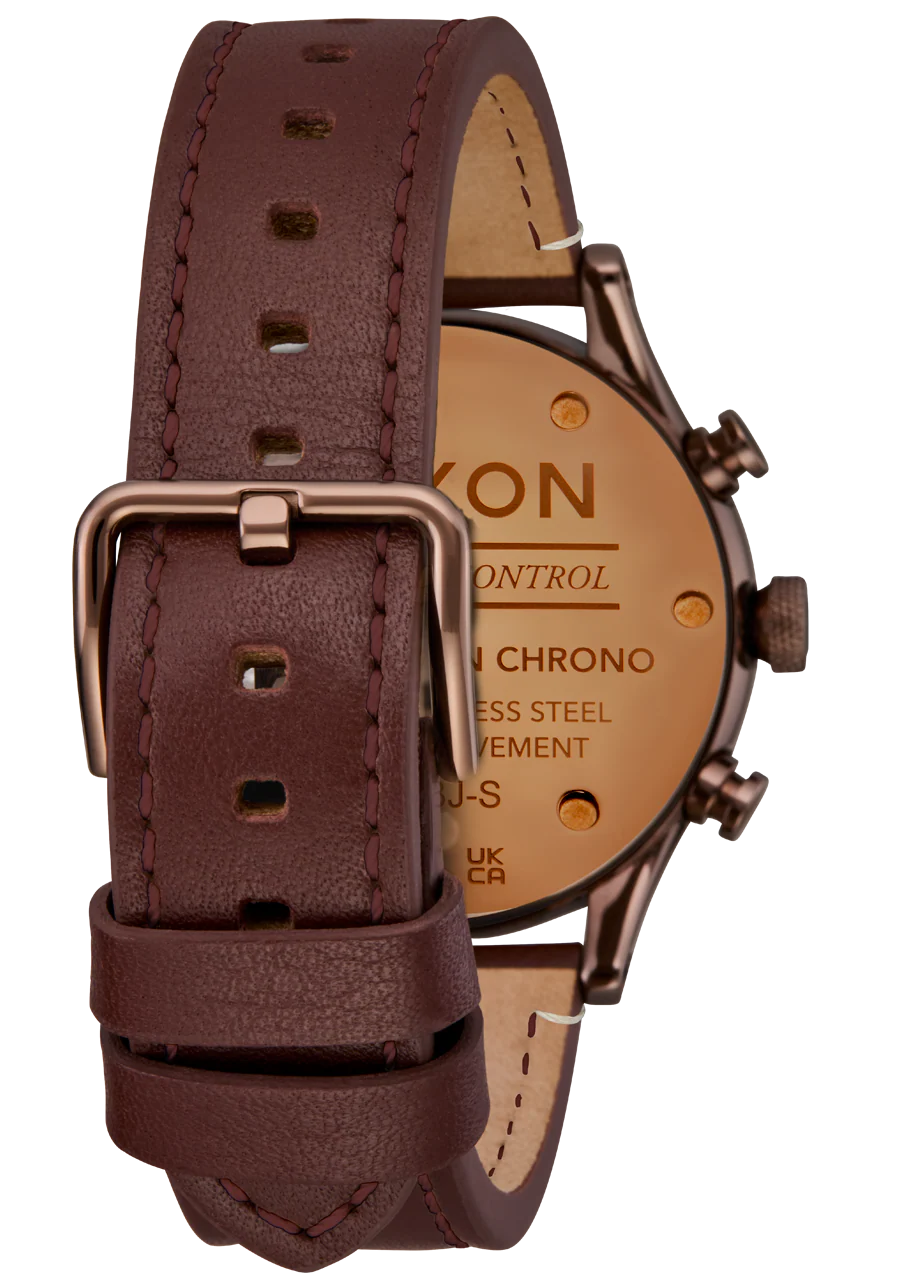 Station Chrono Leather - Chocolate / Cappuccino / Brown - Image 4