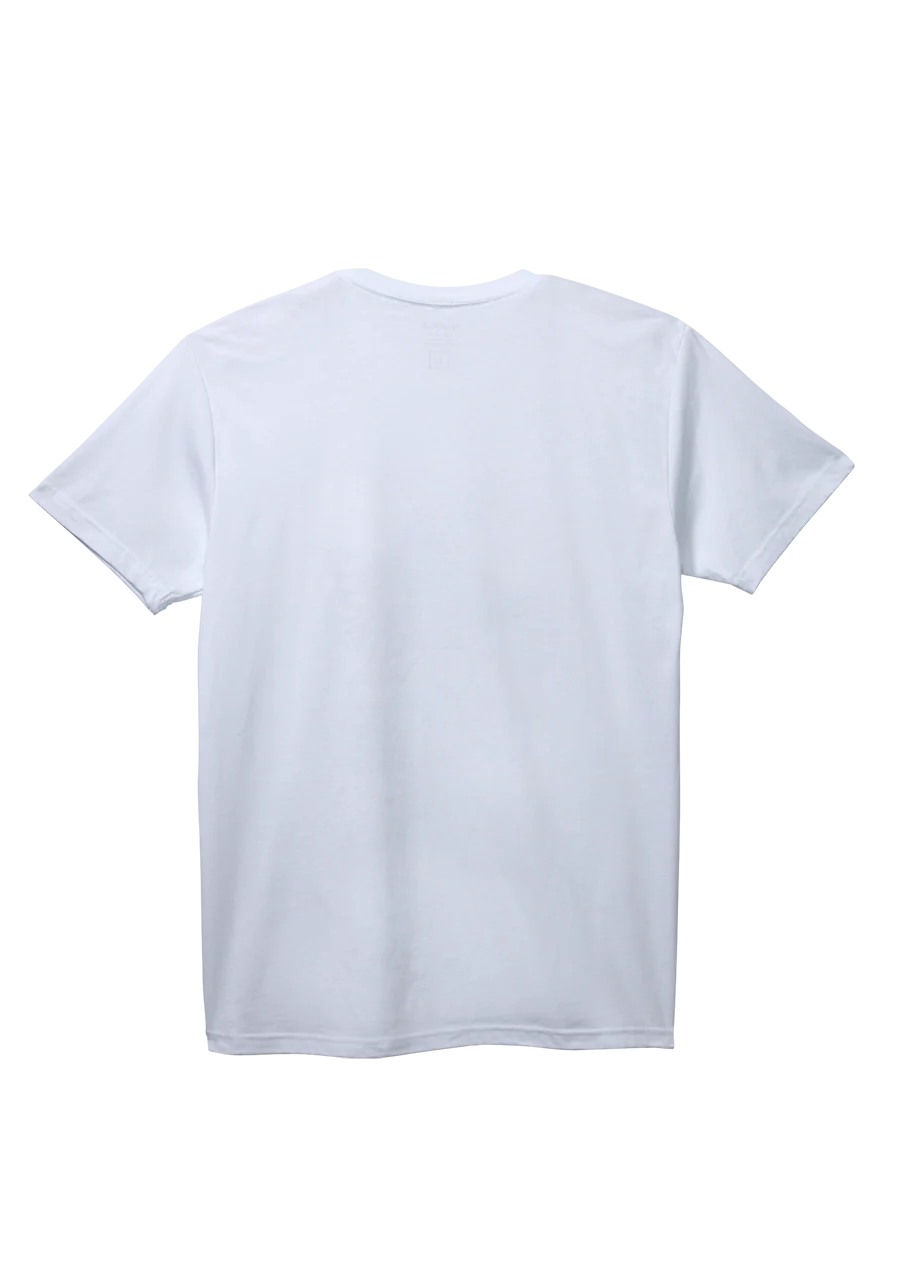 Stay Frothy Repreve® T-Shirt - White / Sage - Image 2