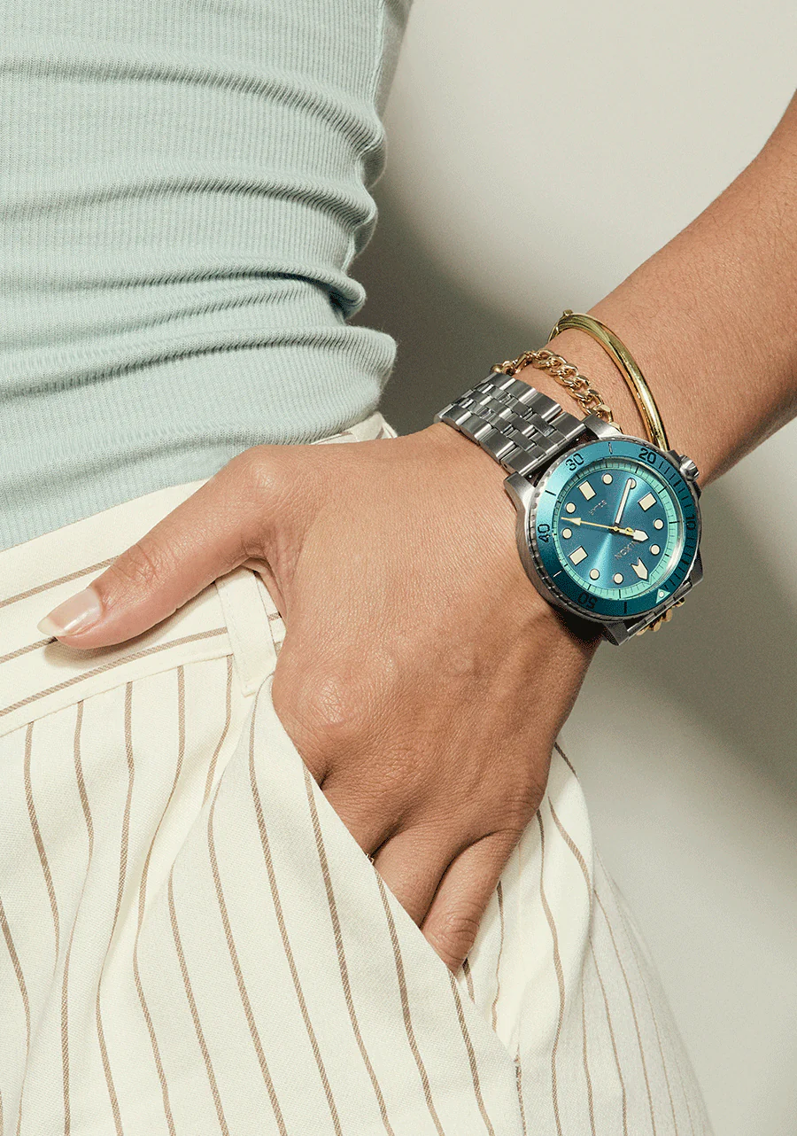 Stinger 44 - Silver / Byron Blue / Green - Image 11