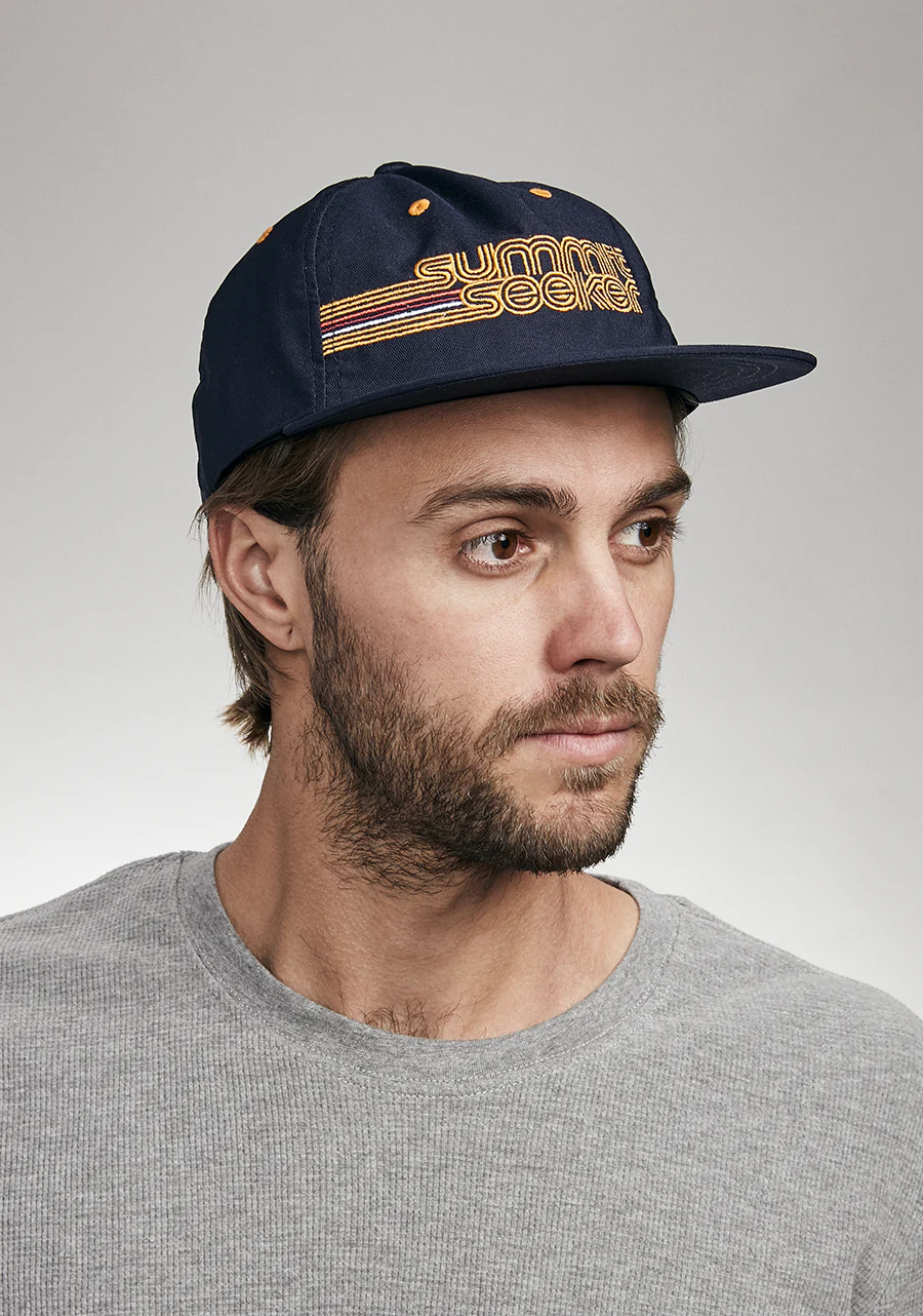 Summit Seeker Strapback - Navy / Yellow - Image 5