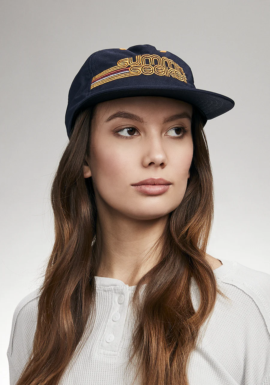 Summit Seeker Strapback - Navy / Yellow - Image 7