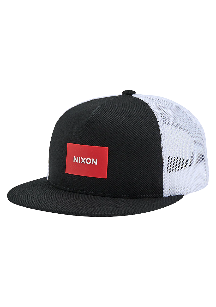 Team Trucker Hat - Black / Red / White