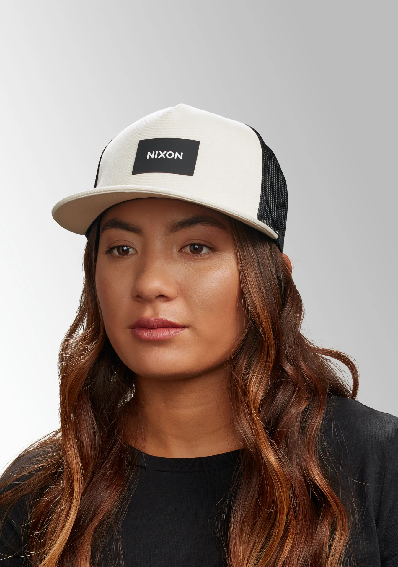 Team Trucker Hat - Cream / Black - Image 7
