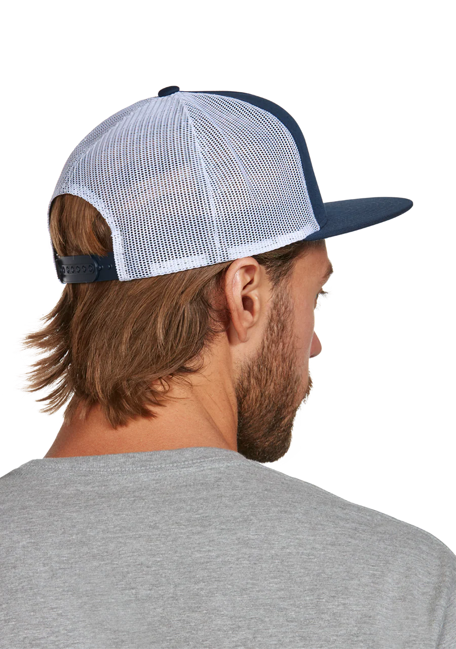 Team Trucker Hat - Midnight Blue / Dark Yellow - Image 7