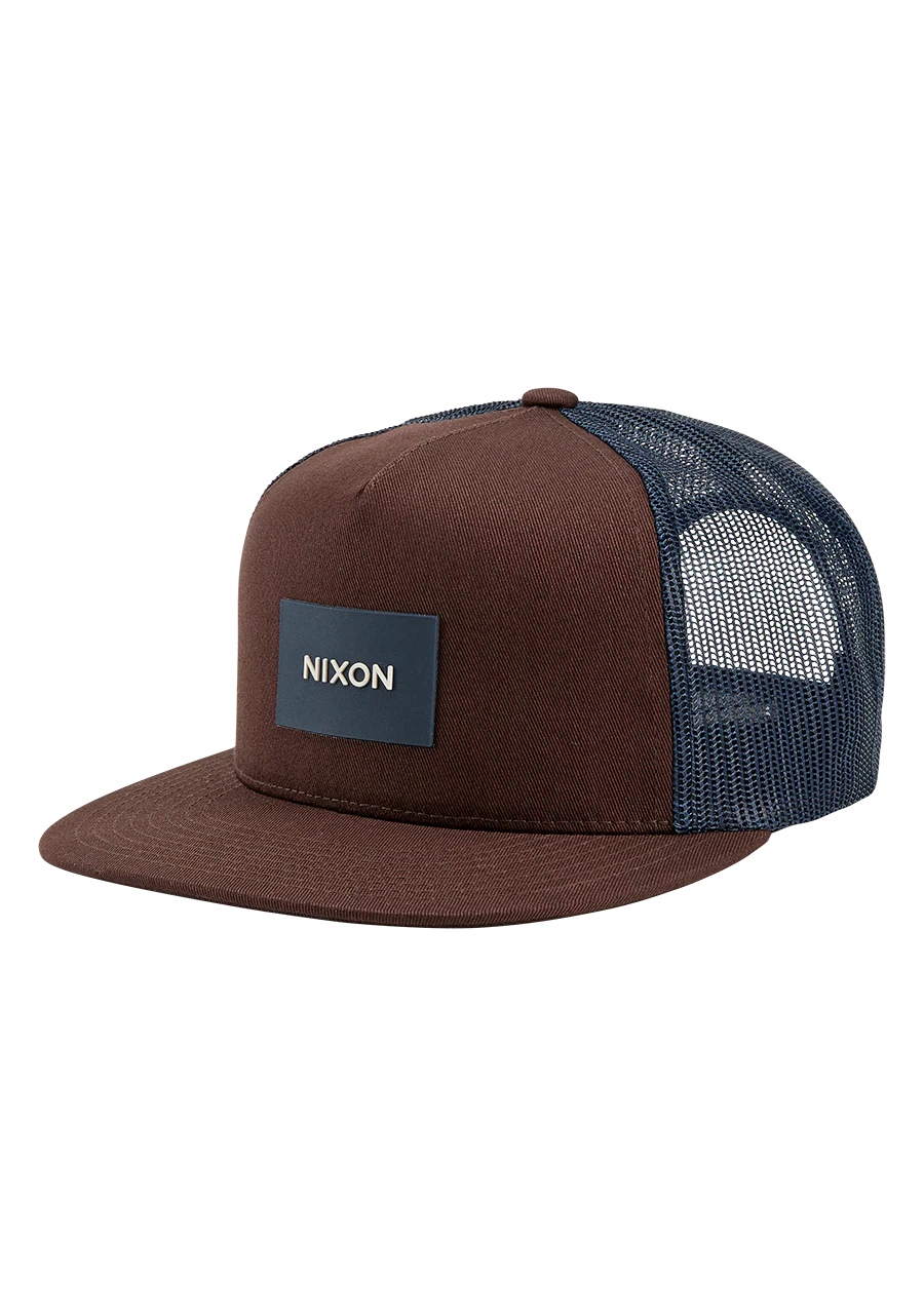 Team Trucker Hat - Navy / Brown