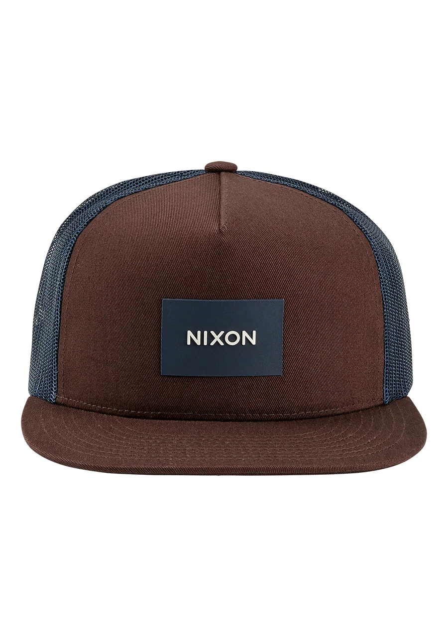 Team Trucker Hat - Navy / Brown - Image 3